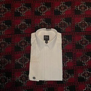 New Jos. A. Bank Tuxedo Shirt with cufflinks + tags